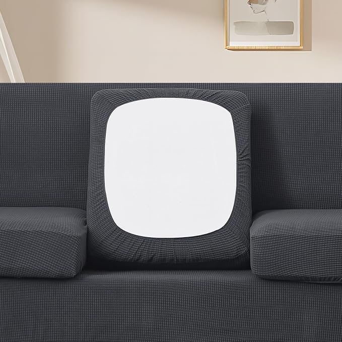U-NICE HOME 4 Pieces Oversized Stretch Couch Cover Sofa Cover Washable Slipcover - Image 3