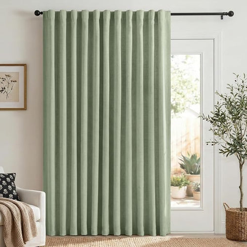 100% Blackout Shield Linen Blackout Curtains by 100BlackoutShield
