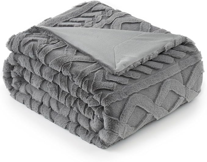 Cozy Bliss Faux Fur Throw Blanket - Image 8