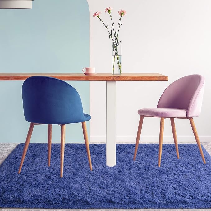 Merelax Fluffy Shag Area Rugs for Bedroom Soft Fuzzy Shaggy Rugs for Living - Image 4