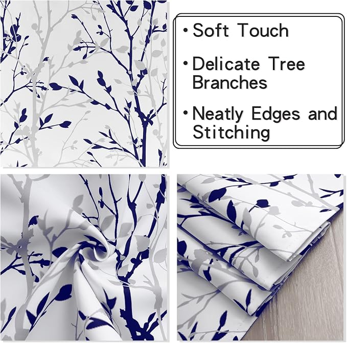 Luvyohmee Tree Branch Printed Curtain Valance, 18 inches Long Window Treatment - Image 7