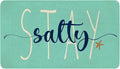 Summer Door Mat, Stay Salty Beach Ocean Indoor Outdoor Non-Slip Doormat by Xsinufn