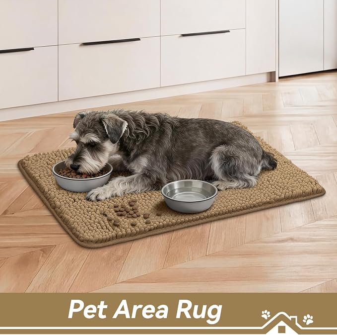 Bcoimo Super Absorbent Dog Door Mat, Pet Rugs - Image 4