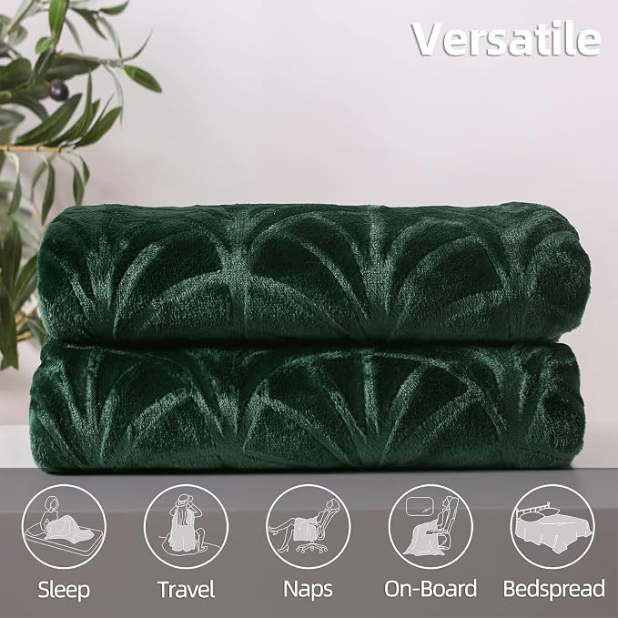 Whale Flotilla Flannel Fleece Throw Blanket - Image 6
