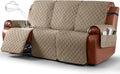 Ruaozz Waterproof Recliner Couch Covers 1-Piece Sofa Covers Washable Recliner by RuaozzFurnitureCovers