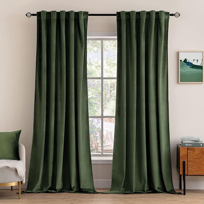 MIULEE Velvet Curtains 94 inches by MIULEE