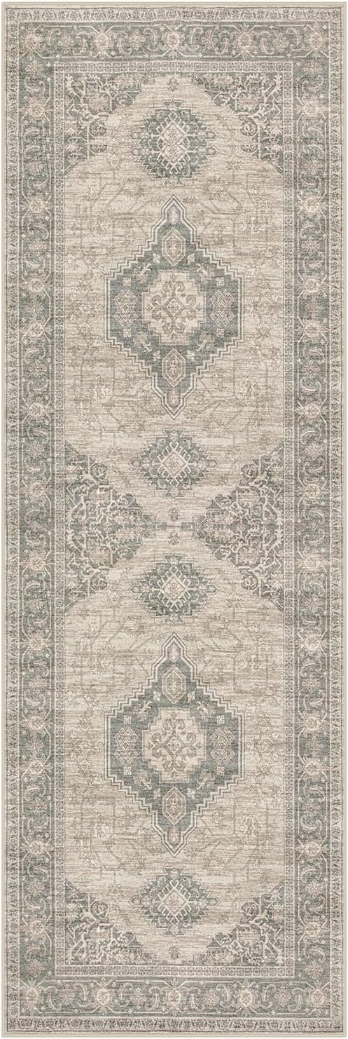 Lahome Oriental Kitchen Runner Rug, 2x6 Washable Rug Runners - Image 8