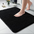 LOCHAS Luxury Bathroom Rug Shaggy Bath Mat 24 x 17 Inch, Washable Non Slip Bath by LOCHAS