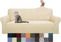 YEMYHOM Couch Cover Latest Jacquard Design High Stretch Extra Large Sofa Covers by YEMYHOM