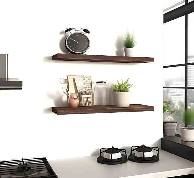 PHPH 24 Inch Wood Floating Shelves - Image 6
