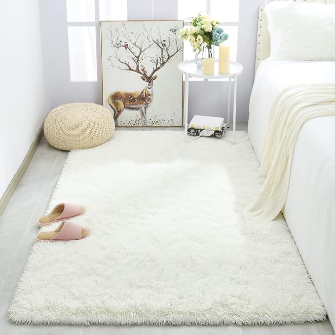 Merelax Modern Soft Fluffy Large Shaggy Rug - Image 5
