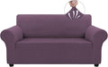 Asnomy Sofa Covers for 2 Cushion Couch Stretch loveseat Covers Slipcovers by Asnomy