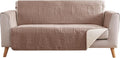 Loveseat Covers for 2 Cushion Couch, Water-Repellent Slip Covers for Sofa by Pamhaven
