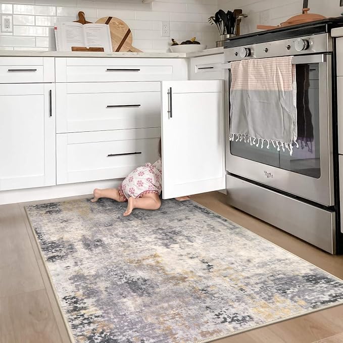 Lahome Modern Abstract Area Rug - Image 8