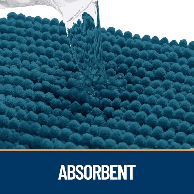 OLANLY Dog Door Mat for Muddy Paws 59x20, Ultra Absorbent Chenille Mud Doormat - Image 4