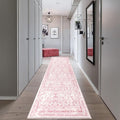 Vaukki Hallway Runner Rug, Vintage Shaggy Soft Laundry Rug Runner, Non Slip by Vaukki