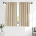 Pony Dance Blackout Curtains for Bathroom by PONYDANCE