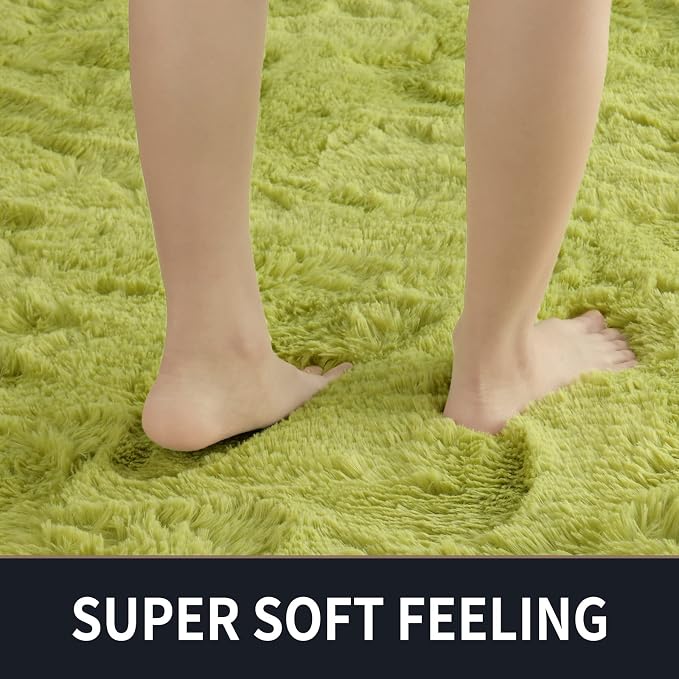 Merelax Modern Soft Fluffy Large Shaggy Rug - Image 4
