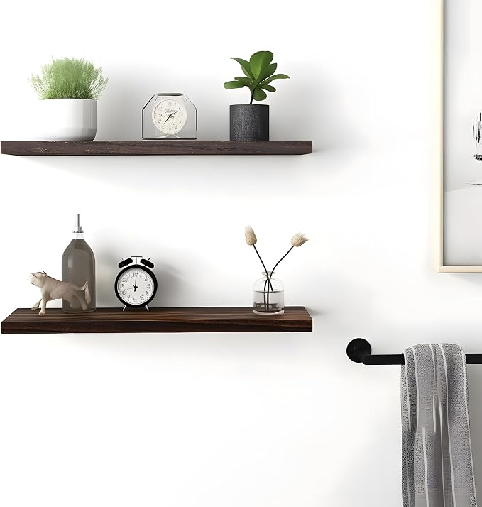 PHPH 24 Inch Wood Floating Shelves - Image 5
