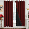 Yakamok 100% Blackout Curtains for Bedroom 2 Panels by Yakamok