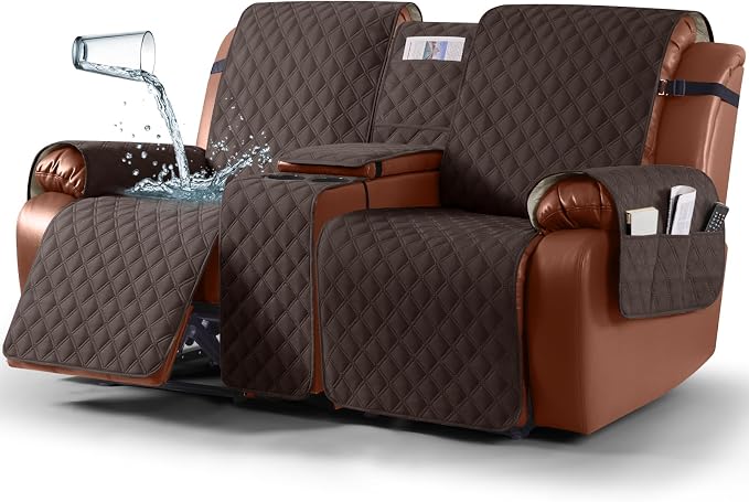 Ruaozz Waterproof Loveseat Recliner Cover by RuaozzFurnitureCovers