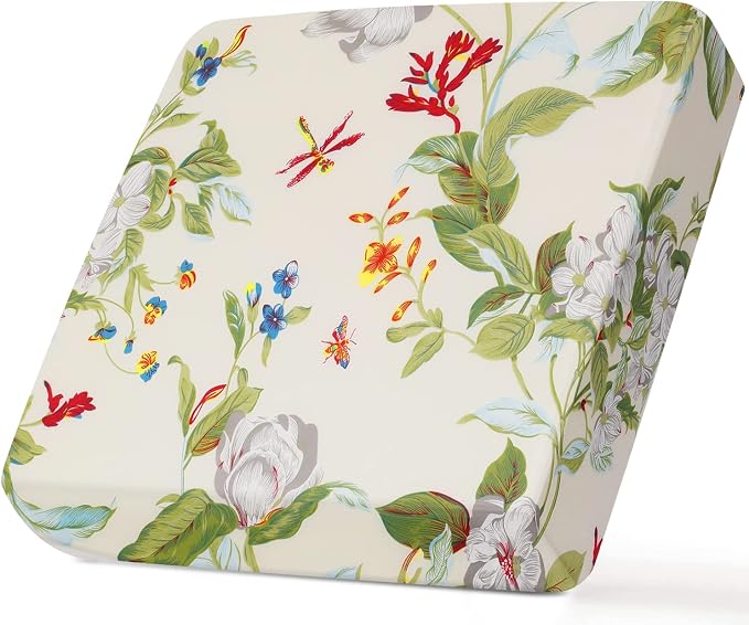 SearchI Stretch Printed Sofa Couch Cushion Covers Replacement Chair Cushion by SearchI