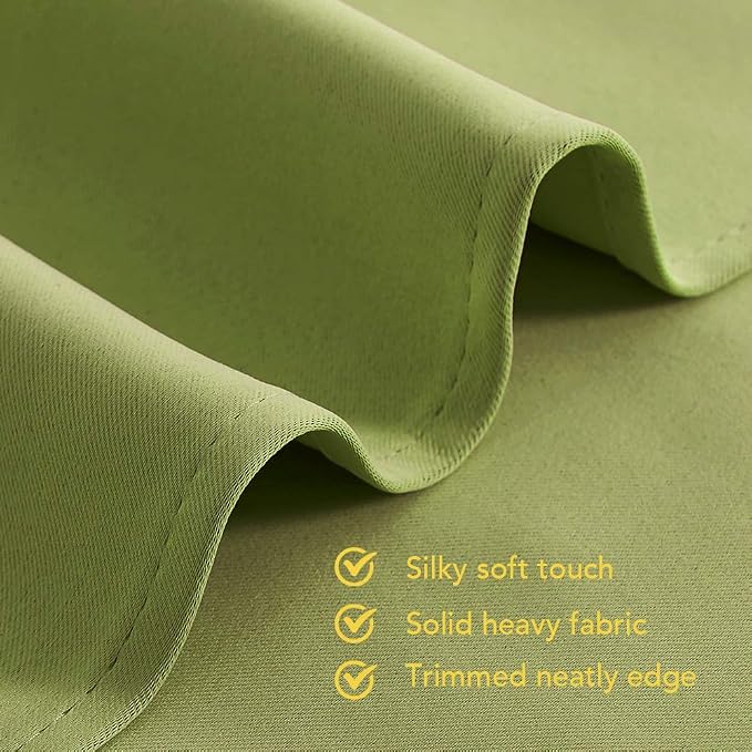 NICETOWN Bedroom Curtains Blackout Drapery Panels, 2 Panels, 70 x 72 inches - Image 5