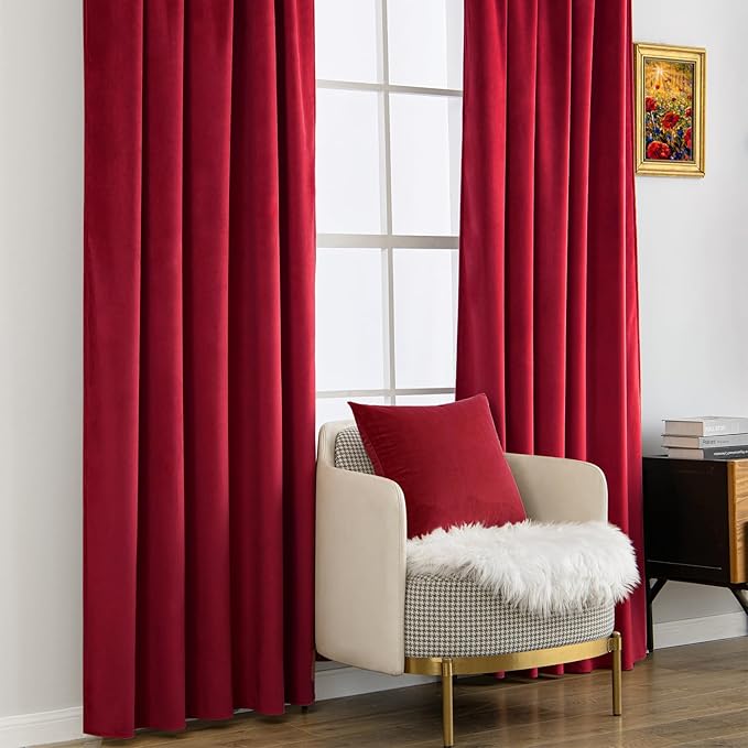 MIULEE Velvet Curtains 90 inches - Image 5