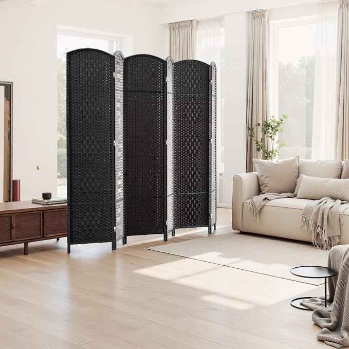 HALLYBEE Room Divider for Space Separation, Room Dividers and Folding Privacy - Image 2