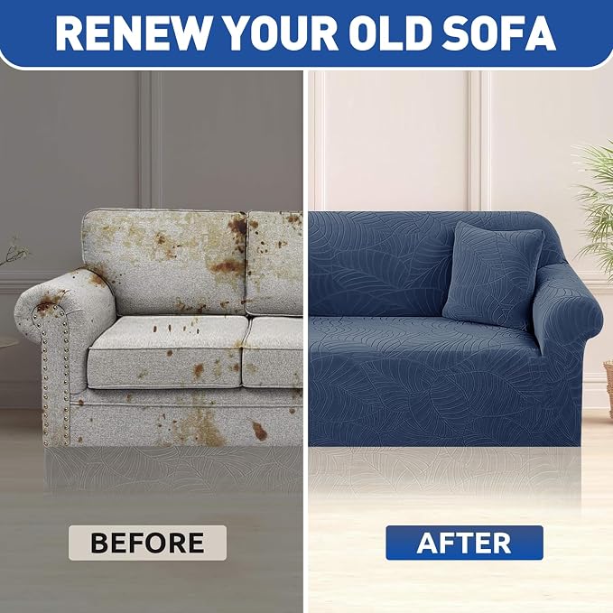 YEMYHOM Couch Cover Latest Jacquard Design High Stretch Sofa Covers - Image 8