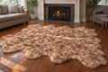 Free Shape Luxury Soft Fluffy Shag Area Rug Octo 8 Pelts 6'x8', 180x240 cm by LAMBZYRUGS