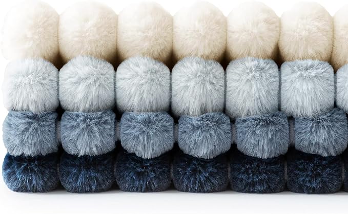 MIULEE Faux Fur Plush Decorative Throw Pillow Covers 18x18 Set of 4, Spring - Image 7