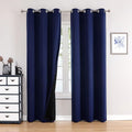 ChrisDowa 100% Blackout Curtains 84 inch Long by ChrisDowa