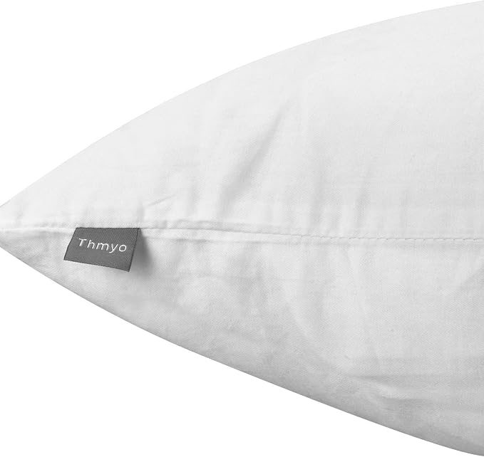Thmyo 4-Pack 100% Cotton Comfortable Solid Decorative Throw Pillow Case - Image 8