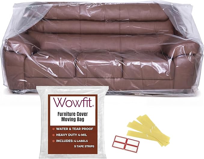 Wowfit Furniture Cover Dust-Proof Moving Bag by Wowfit