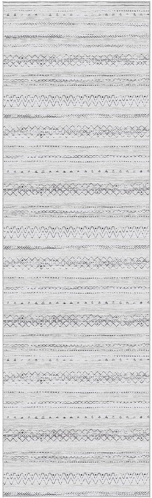 cotiled Hallway 2.6x8 Runner Rugs: Washable Boho Rugs - Image 8