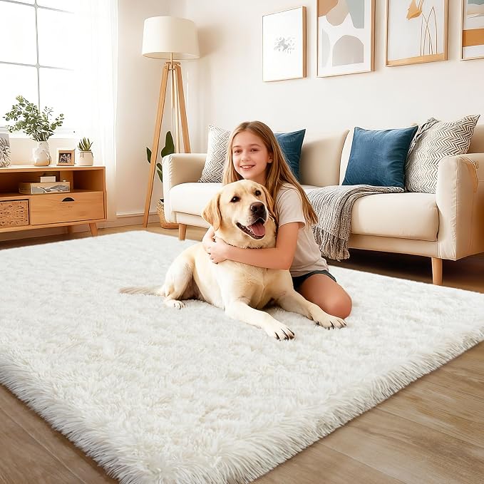 Rug for Living Room Bedroom, 5x7 Area Rugs for Living Room, Ultra Soft Modern - Image 7