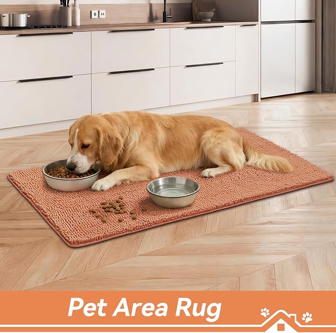 Bcoimo Super Absorbent Dog Door Mat, Pet Rugs - Image 4