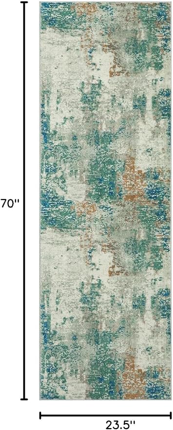Lahome Modern Abstract Runner Rug - Image 3