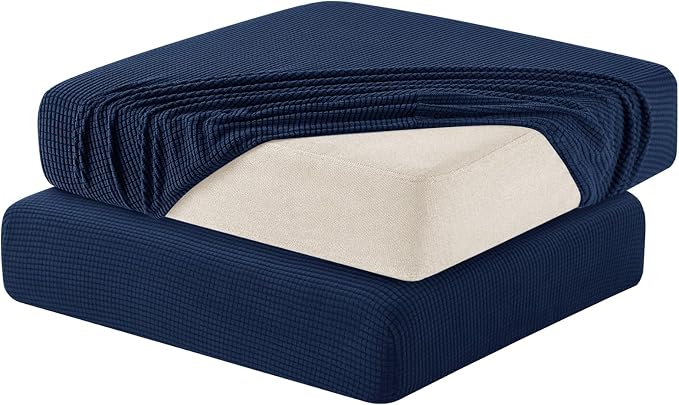 Hokway Stretch Couch Cushion Slipcovers Reversible Cushion Replacement by Hokway