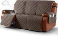 Ruaozz Waterproof Recliner Sofa Covers, 1-Piece Couch Covers by RuaozzFurnitureCovers