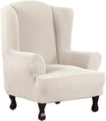 H.VERSAILTEX Wing Chair Slipcover Chair Covers by HVERSAILTEX