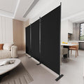 C-Hopetree 3 Panels Room Divider, 6 Ft Tall Indoor Folding Privacy Screen by C-Hopetree