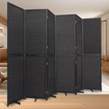 Room Divider Folding Privacy Screens, Hand-Made 67'' High Bamboo Room Dividers by HOMSCREENER