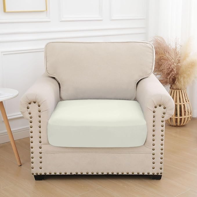hyha Waterproof Couch Cushion Covers, Stretch Sofa Couch Seat Slipcover - Image 7