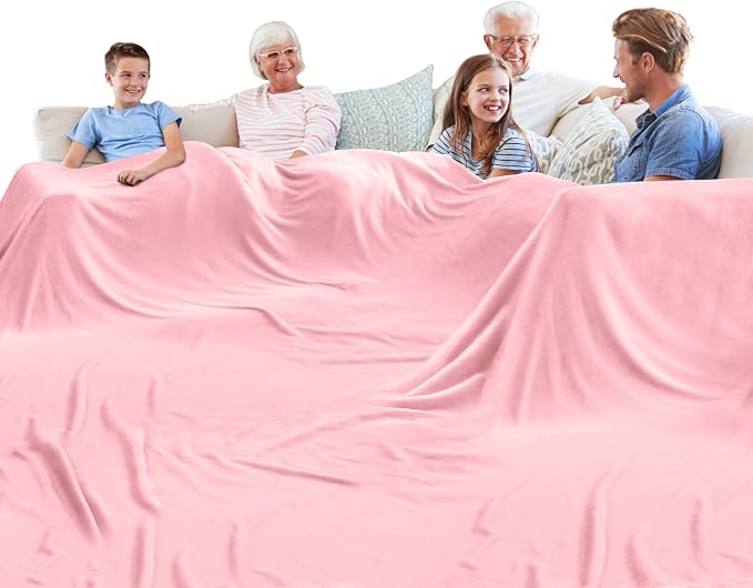 Edenleaf Big Oversized Soft Fleece Blanket, Huge California King Blanket by Edenleaf