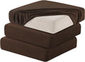 Hokway 3 Piece Couch Cushion Slipcovers Stretch Reversible Cushion Replacement by Hokway