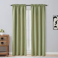 OVZME Sage Green Blackout Curtains by OVZME