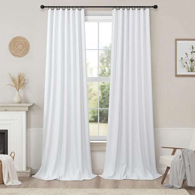 Room Divider Curtains 12ft Extra Long Blackout Curtains - Image 9