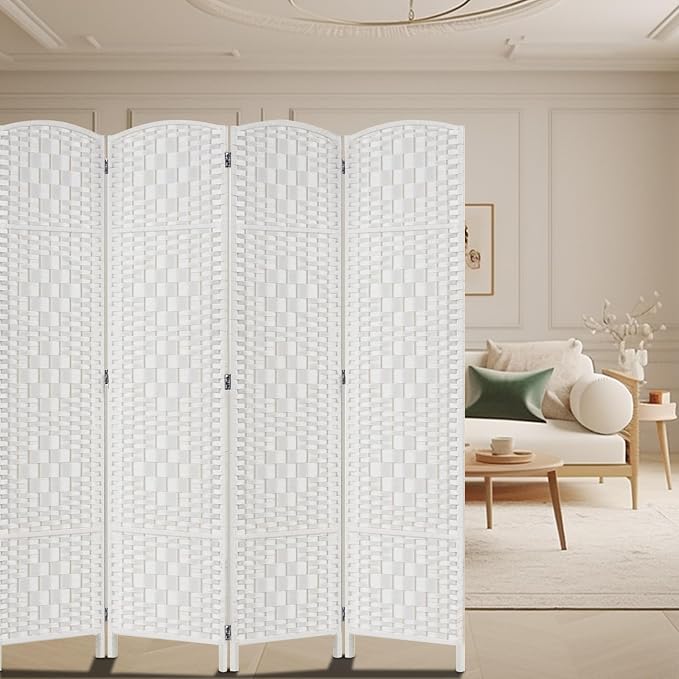 Rose Home Fashion Room Divider, 6 ft Tall Room Dividers and Folding Privacy - Image 2